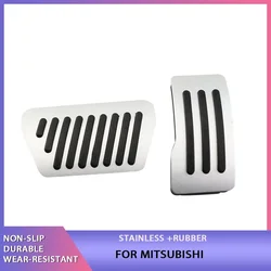 Car Styling FootRest Gas Brake Pedal Cover Case for Mitsubishi Lancer Outlander ASX Pajero Eclipse Grandis FORTIS Zinger