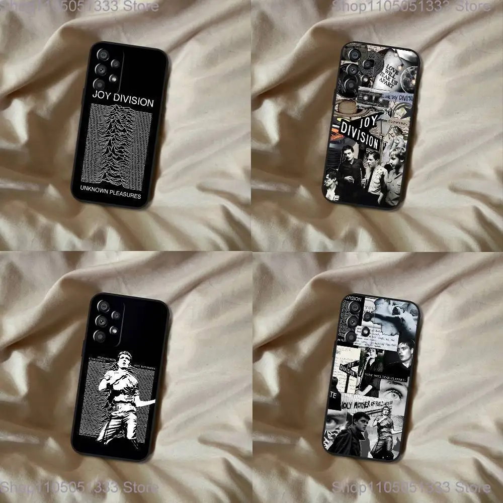 

J-Joy Division Band Phone Case For Samsung Galaxy A20,A21s,A22,A31,A32,A52,A53,A72,73,A80 Soft Black Cover