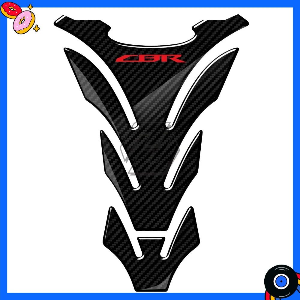 

Защитная накладка на бак с 3D-эффектом карбона для Honda CBR600RR / CBR900RR / CBR1000RR / CBR1100XX
