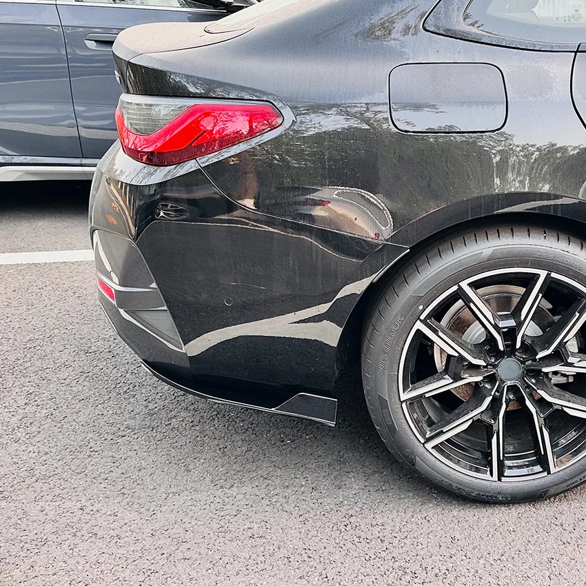 Rear Bumper Corner Spoilers, Air Knife Decals & Exterior Trim for BMW 4 Series G26 M Sport 2020 and Later