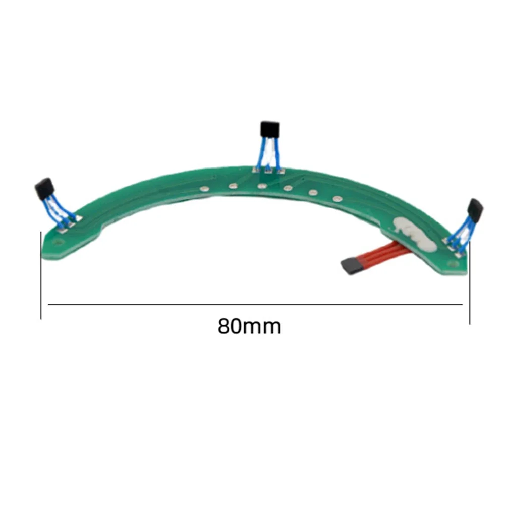 

500w Motor Brushless Motor Gear Motor Hall Plate Good Compatibility For EBike Green Color High Temperature Hall Tube