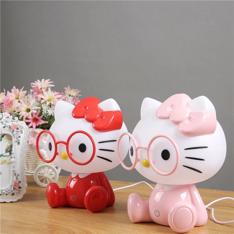 Cute Cartoon zwierząt lampy stołowe dla dzieci oświetlenie LED do pokoju dla dzieci noc Laghts Christmas Gift nocna oprawa Home Decor na biurko, z