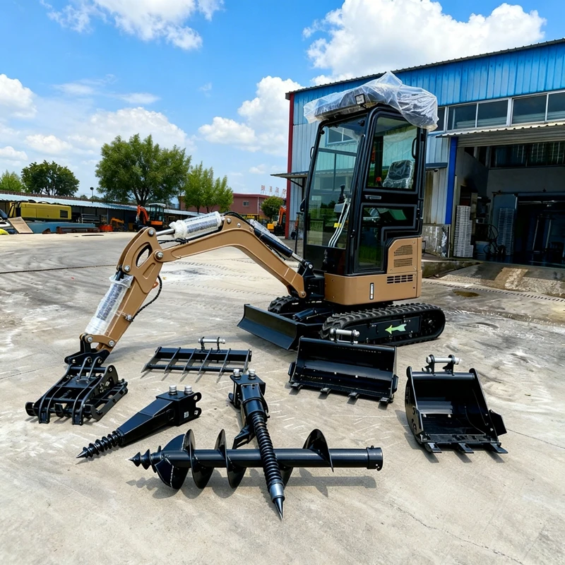

0.8Ton mini excavator YANMAR engine Epa/Euro 5 Europe Multifunctional Construction mini digger diesel engine tools