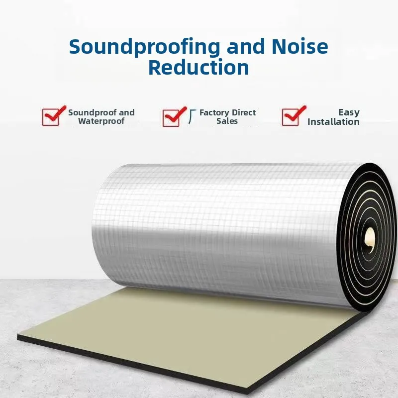 

Super Strong Sound Absorbing Cotton Rain Color Steel House Noise Reduction Board Wall Stier Home Use Soundproofing Board