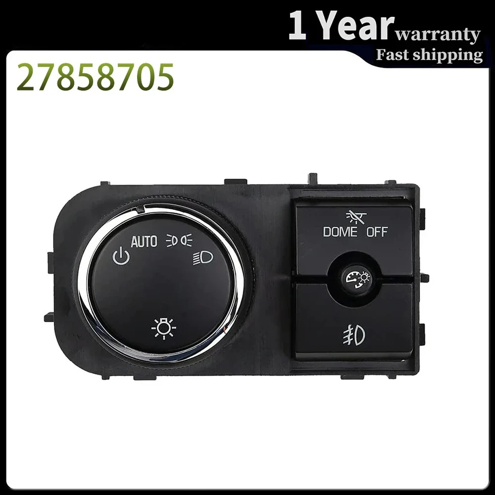 For 2007-2013 Chevrolet Avalanche Silverado Suburban Tahoe GMC Sierra Yukon Headlight Fog Lamp Control Switch 15096895 25858705