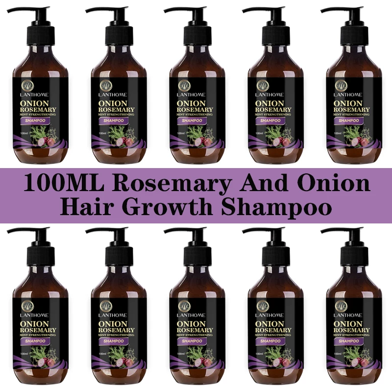 

Rosemary Hair Shampoo For Fast Hair Growth Onion Hair Regrowth Shampoo Anti Hair Loss Effective Within 7 Day Hair Growth Product