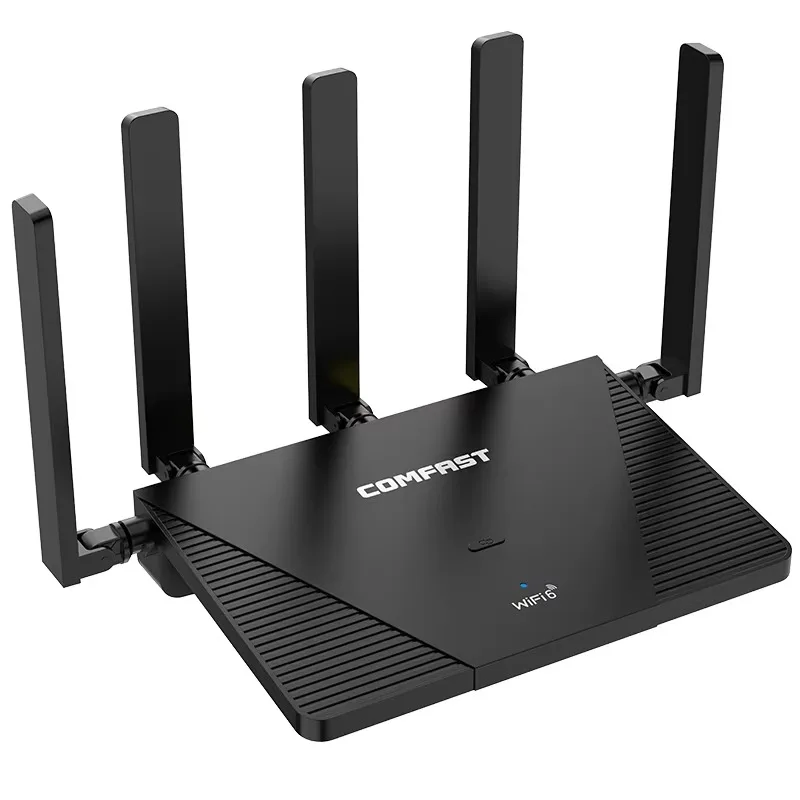 High Speed WiFi 6 Router Dual Band 3000Mbps Gigabit Wifi 6 MESH Router Support IPV6