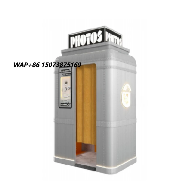 Waimar Korean Style Self-Service Photo Booth Selfie Machine Instant Photo Printing Kiosk Vending Machine with Printer