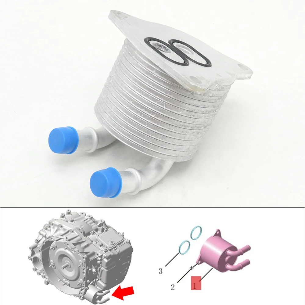 8AT система охлаждения двигателя с автоматической коробкой передач, масляный радиатор для Geely Monjaro KX11 Tugella FY11 Xingyue L 3052012800