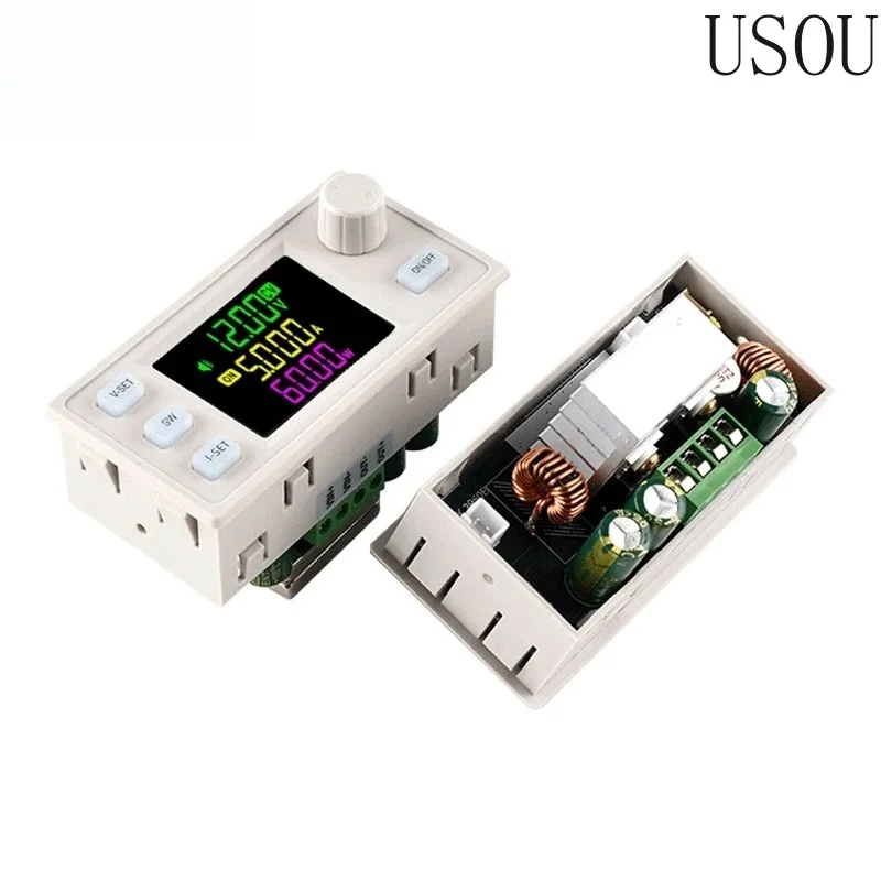 CNC Buck-Boost DC Adjustable Regulated Power Supply with Constant Voltage/Current & Solar Charging