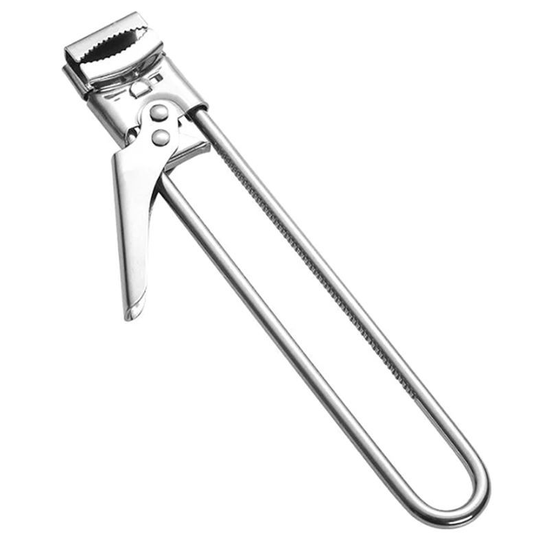 ● Stainless Steel Adjustable Can Opener Kitchen Spiral Twist Jar Beer Bottle Seal Lid Remover Twist Off Screw Tool