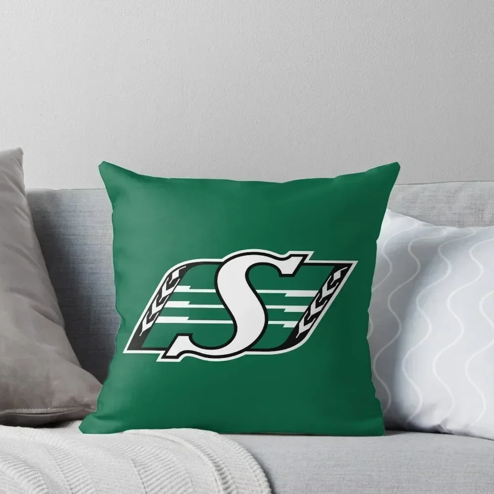 Fan Roughriders Saskatchewan merch Throw Pillow Sofa Pillow Cover Decorative Cushion luxury throw pillow covers New year