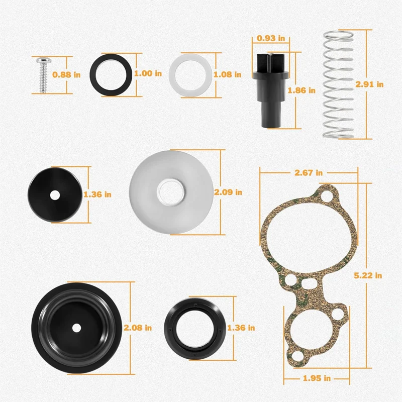 طقم صمامات البوبيت 803062 T1 لـ Mercury 135-200hp 2.0L 2.5L V6، التوافق مع Magnum II Magnum III XR4 XR6 V135 V150 V175