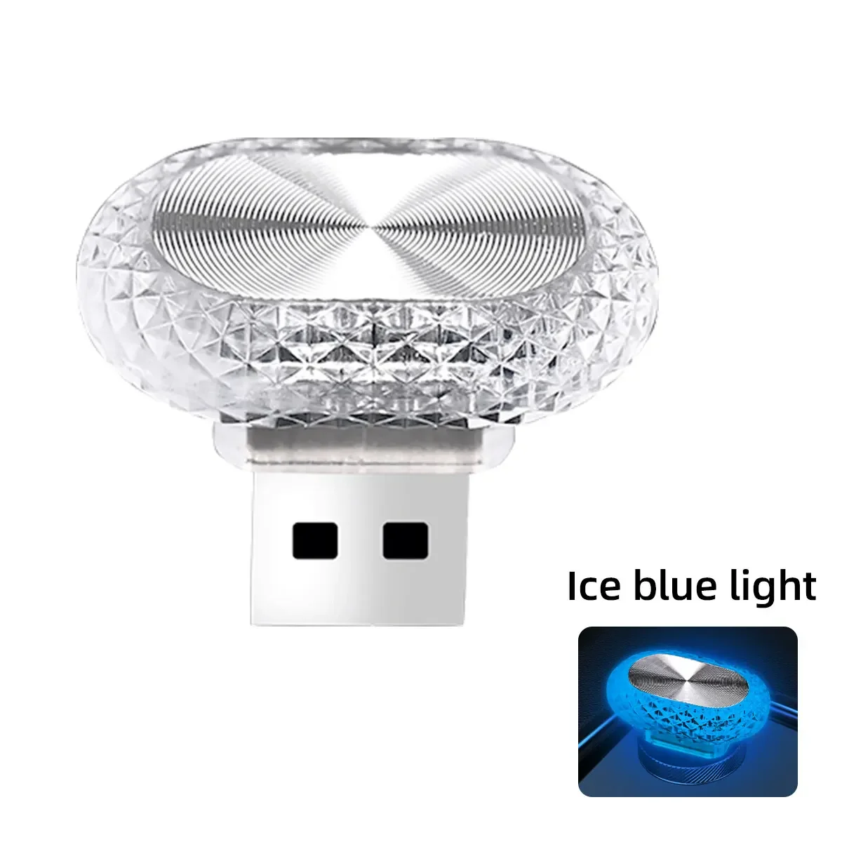 Mini USB RGB Car Interior Ambient Light (1 or 2 pcs) image