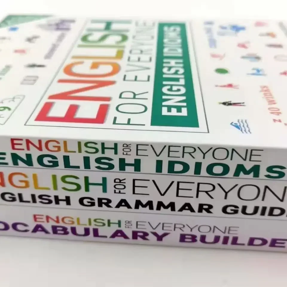 DK الإنجليزية للجميع كتاب الدورة المستوى 1 & 2 مفردات قواعد منشئ، ممارسات الممارسة للأطفال تعلم 3 كتب #2