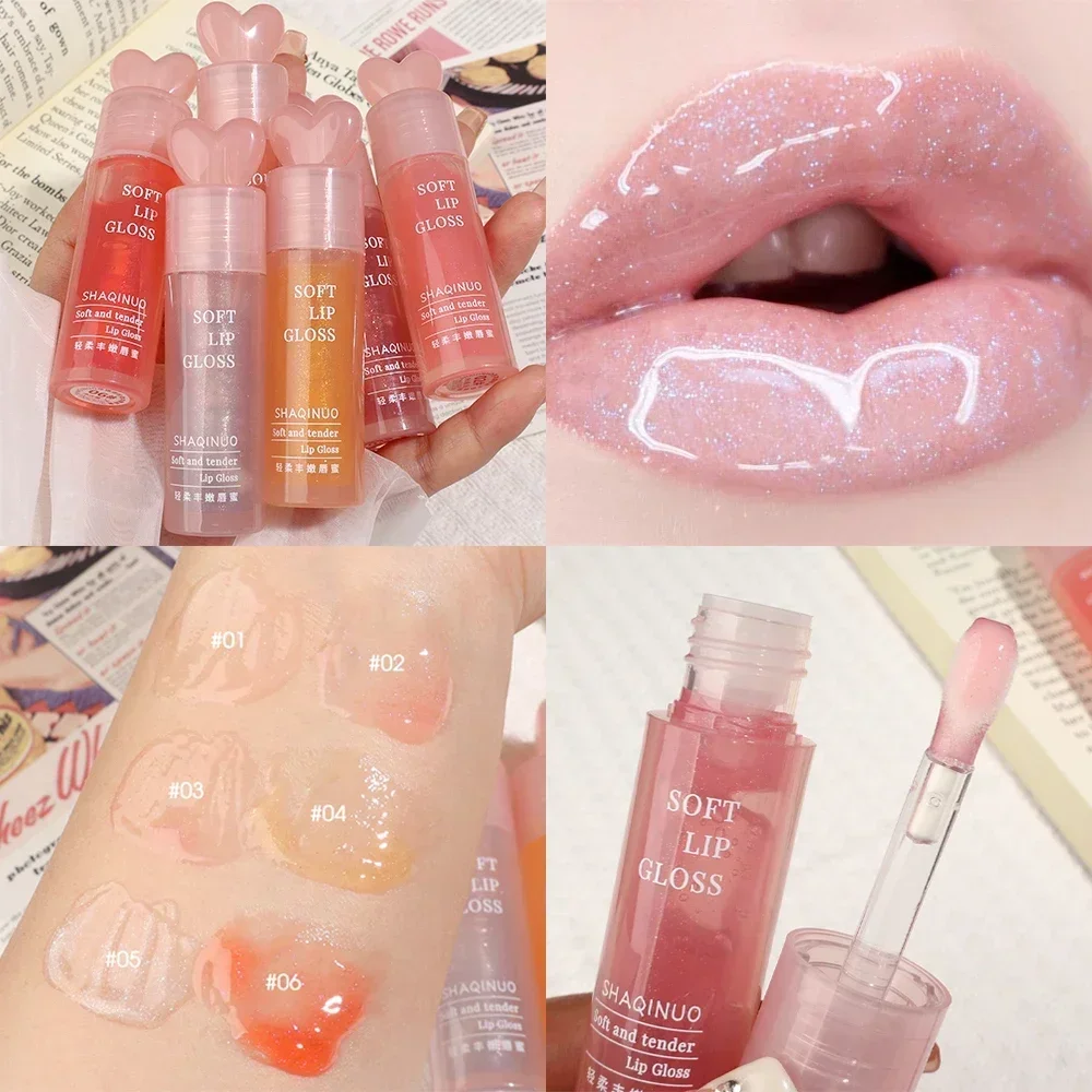 Waterproof Diamond Shimmer Pearl Lip Gloss Sparkling Glitter Liquid Lipstick Lasting Moisturizing Shiny Lipgloss Sexy Lip Makeup