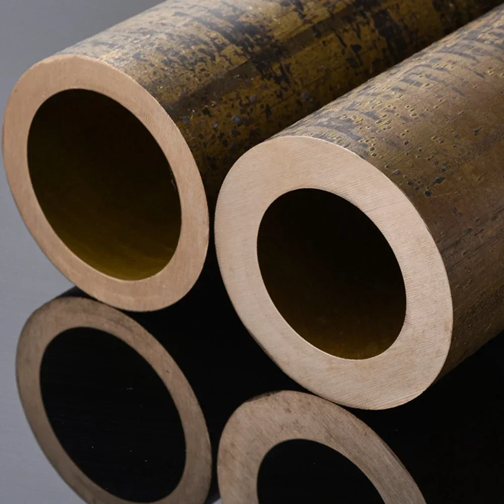 bronze tube hollow pipe Tin brass tube, tin bronze sleeve, wear-resistant customize 20mm to 100mm