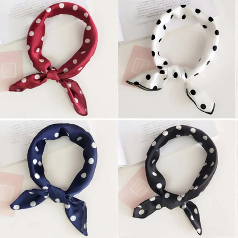 

Роскошный шелковый квадратный шарф с цветочным принтом, женский мягкий атласный платок, повязка для волос, шейный платок, хиджаб, женская повязка на голову, платок, сумка, лента