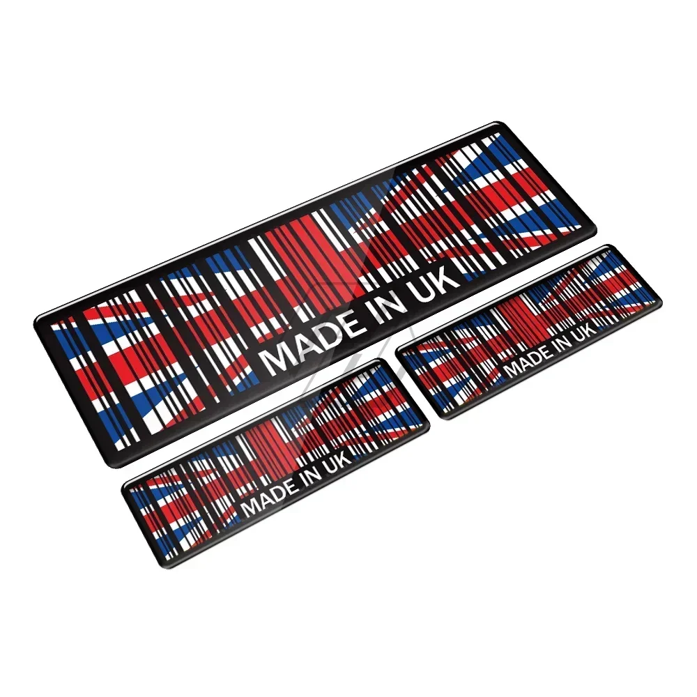 High Quality 3D Bar Code Sticker Made In Italy Sticker for Car Styling for Motorbike Decals stickers moto 3
