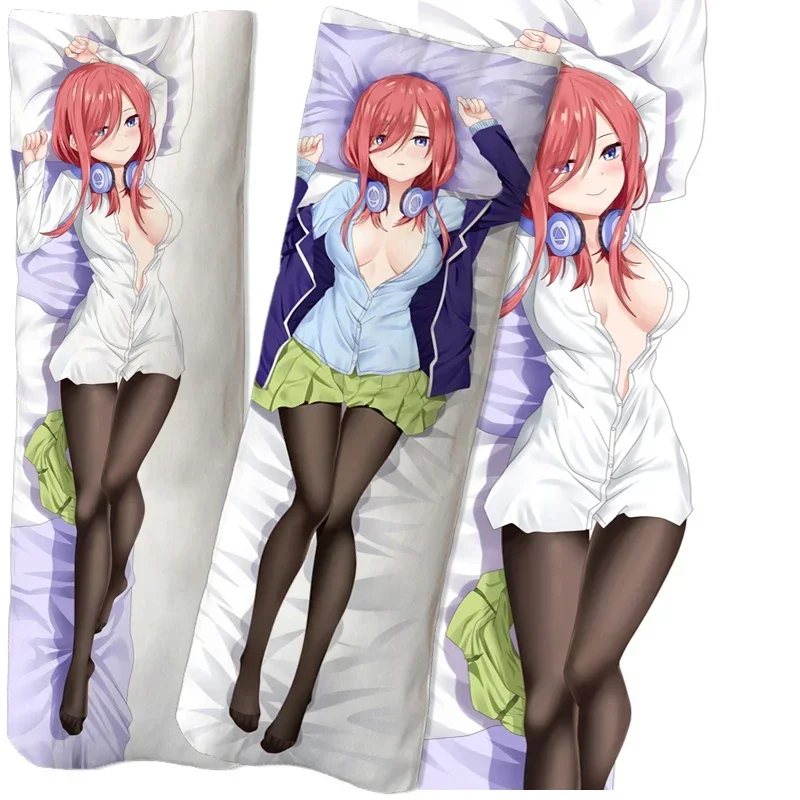 Anime The Quintessential Quintuplets Dakimakura Pillowcase Cushion Cover  Hugging Body Pillow Case Game Otaku Pillow Cover