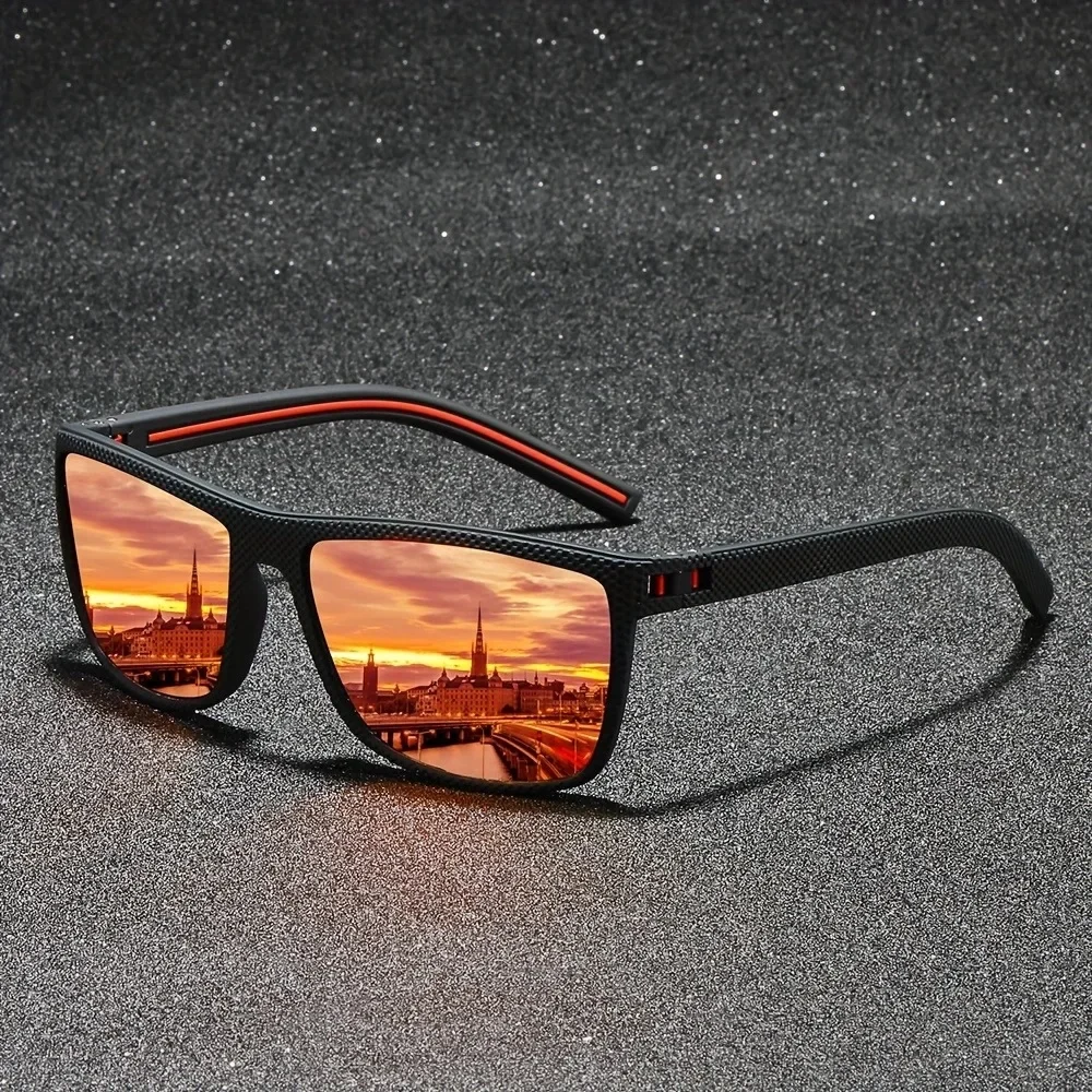 

Sports Polarized Sunglasses for Outdoor Cycling Driving Fishing UV Protection Fashionable Sunglasses High Definition Shade Glass