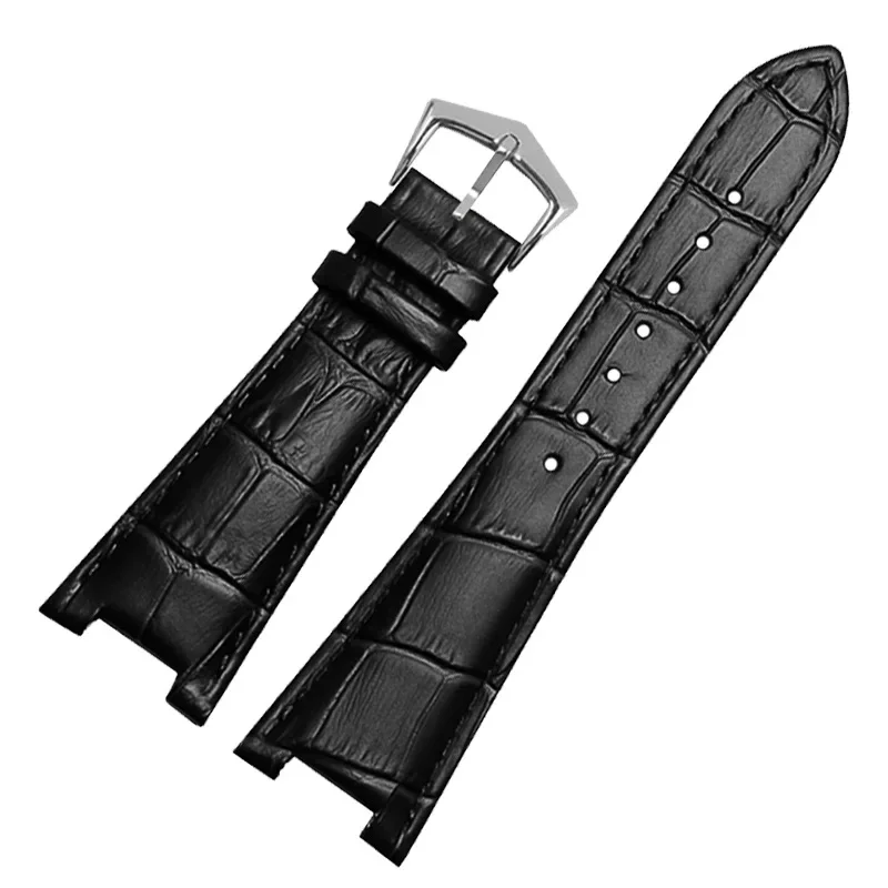 حزام جلد للرجال عالي الجودة ، باتيك باتيك بيريز رياضي ، نوتيلوس أنيق ، 25 من الدرجة الأولى ، 12 ، أسود وبني