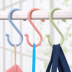 Living Bedroom Multi-purpose Hat Door Towel Hanging S-Shaped Hook Key Holder Clothes Hanger Organizer