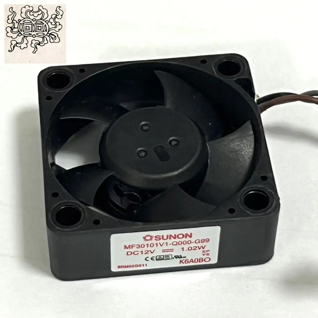 

Ltsf For SUNON MF30101V1-Q000-A99 DC 12V 1.02W 30x30x10mm 2-Wire Server Cooling Fan