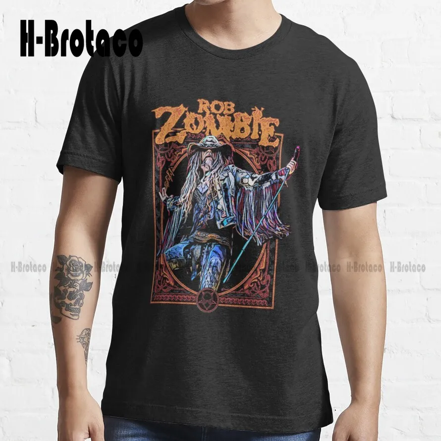 Rob Zombie Rob Zombie  Trending T-Shirt Fishing Shirt Custom Aldult Teen Unisex Digital Printing Tee Shirts Make Your Design New