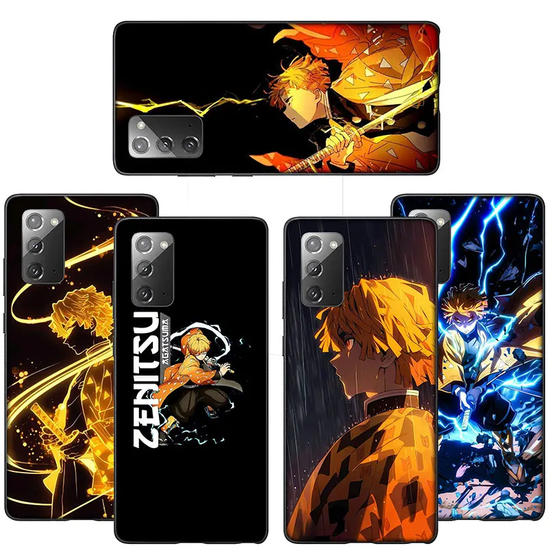 SO49 demon slayer agatsuma zenitsu Case for Samsung Galaxy A55 A53 A52 A21S A21 A22 A24 A25 A13 A12 A11A05 A05S A31 A35