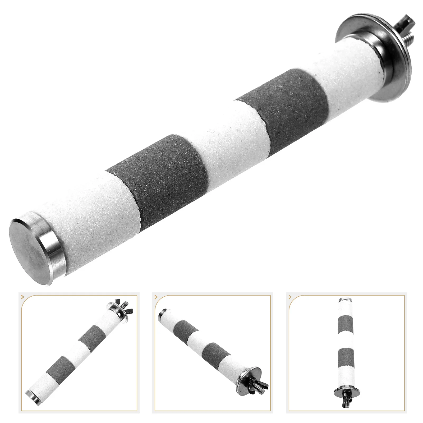 

Parrot Perch Stand Carborundum Grinding Stick Bird Cage Accessory Parakeet Standing Rod Parrot Paw Grinding Stick