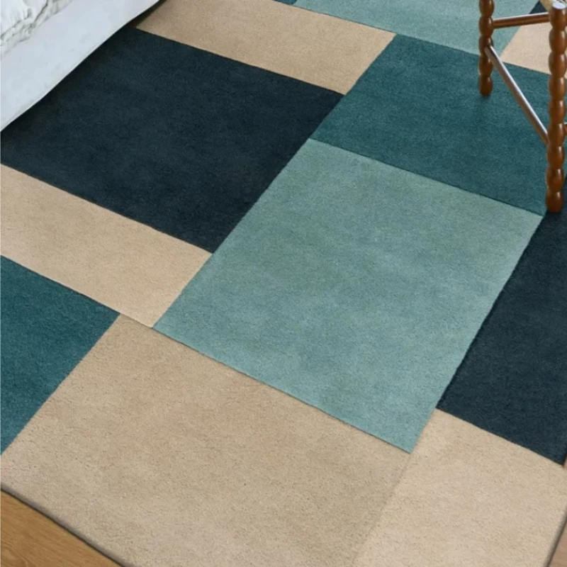 Large Area Living Room Decoration Carpet Dopamine Color Rugs for Bedroom Thicken Plush Cloakroom Floor Mat Fluffy Soft Study Rug