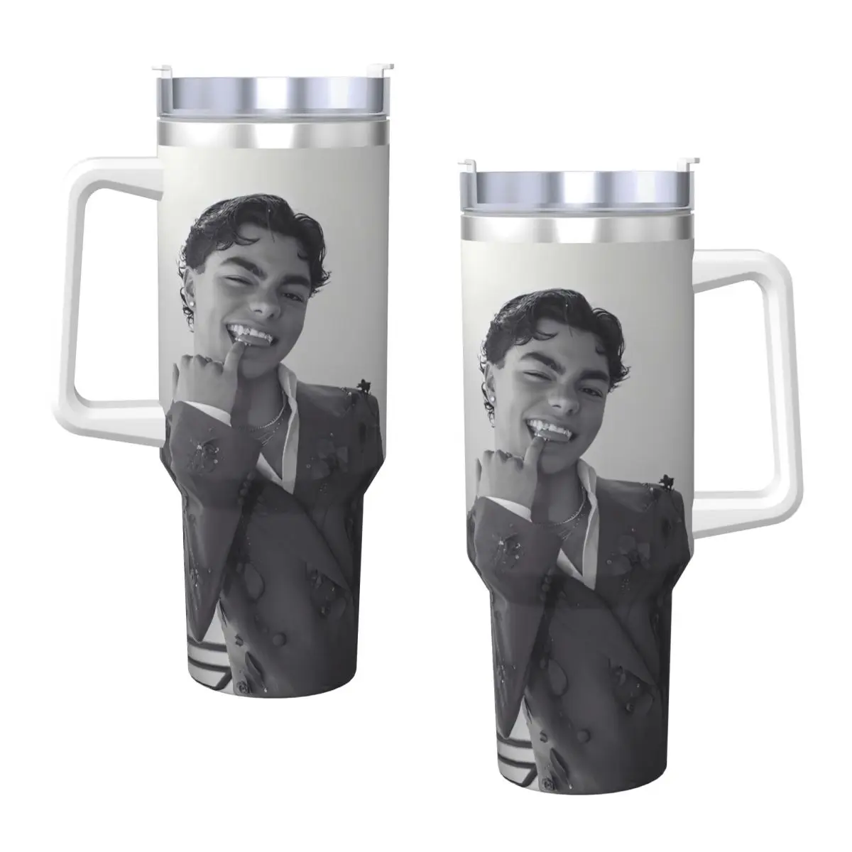 

Stainless Steel Tumbler Malachi Barton Coffee Mug Keep Heat Cold and Hot Car Mugs Travel Design Water Bottle