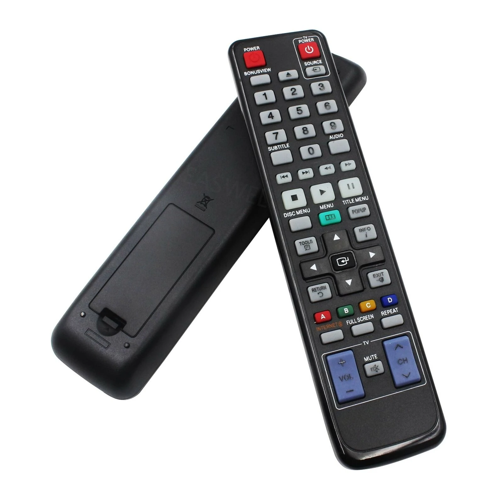Control remoto para Samsung BD-P4600 BD-P4610 AK59-00125A BD-D5400K AK59-00104R BD-D5500K BD-D5500R BD-D5800 reproductor de DVD Blu-ray