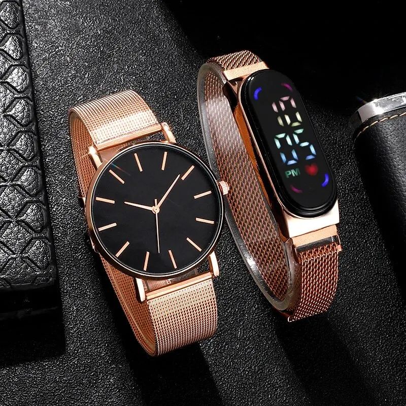 Men\'s Fashion Minimalist Ultra Thin Watches Simple Men Business Mesh Belt Quartz Watch Male Wristwatches Clock Relogio Masculino