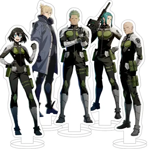Kaiju No. 8 Akari Aoi Chesster Haruichi Iharu Isao Kafka Keiji Kota No.8 Reno Sagan Suited Tae Official Acrylic Stand Fans Gifts