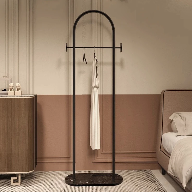 Standing Light Luxury Coat Rack Clothes Modern Display Storage Standing Indoor Coat Racks Space Saving Perchero Salon Furniture