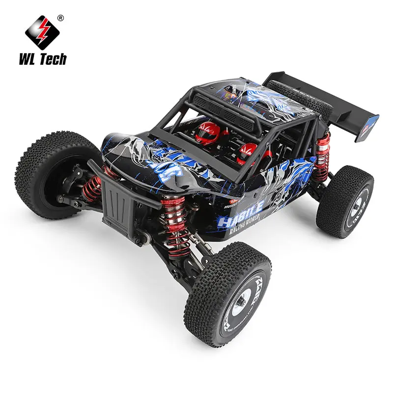 WLtoys 124018 1:12 4WD 55Km/H RC Racing Car Remote Control High Speed Off-Road Drift Shock Absorption Adults Boys Toys Kids Gift