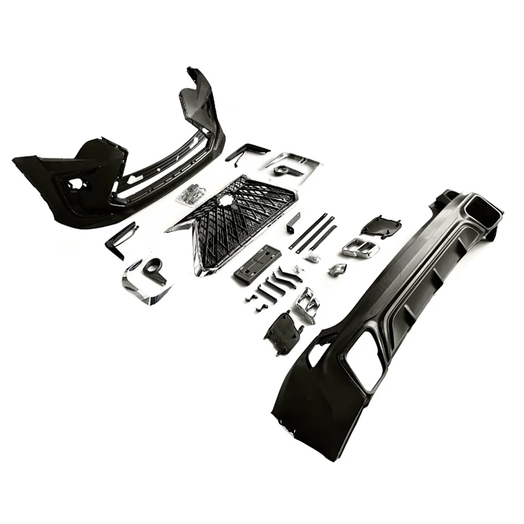 Wysokiej jakości zderzaki samochodowe, zestaw karoserii pasujący do RAV4 2016 2017 2018 2019