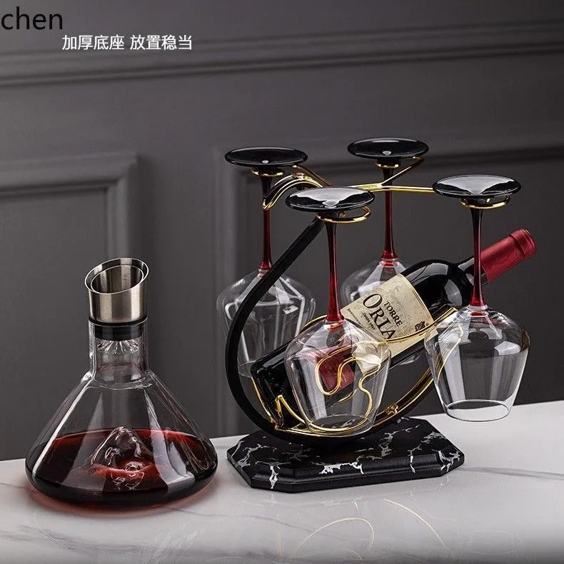 

HXL Wine Glass Rack, Stemware Hanging Rack, Wine Cabinet Decoration and Storage