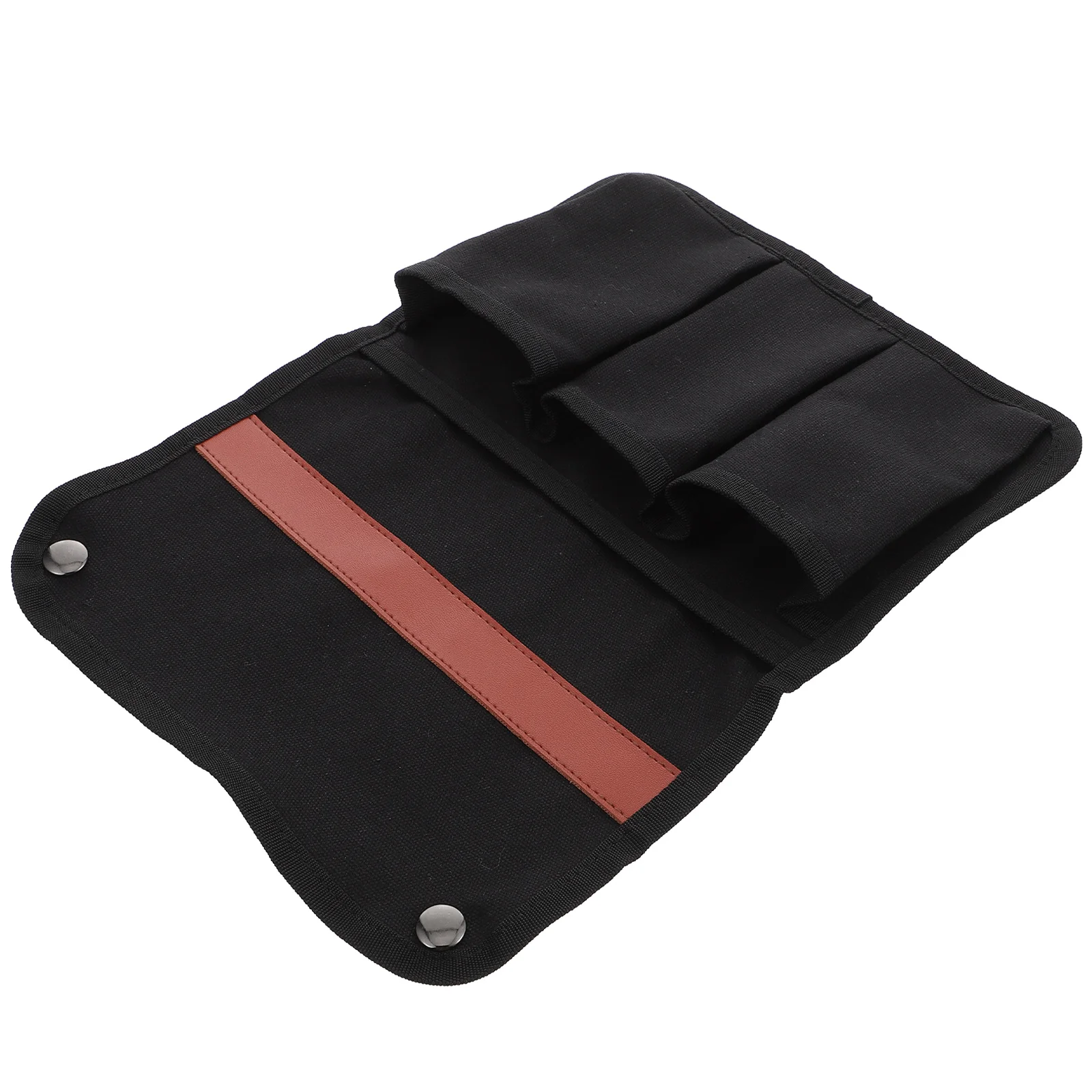 

Outdoor Storage Bag High Grade Cotton Armrest Portable Camping Pouch Black Color Multi Function Travel Accessory
