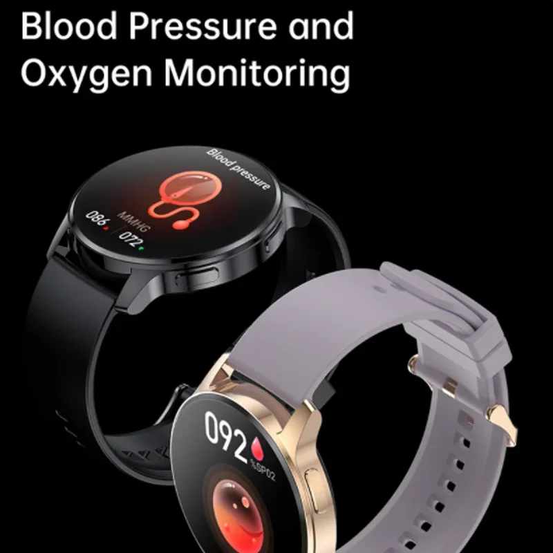 New Men\'s Smartwatch 1.32-inch Full screen Touch HD Bluetooth Call Heart rate Blood oxygen monitoring smartwatch for Android IOS