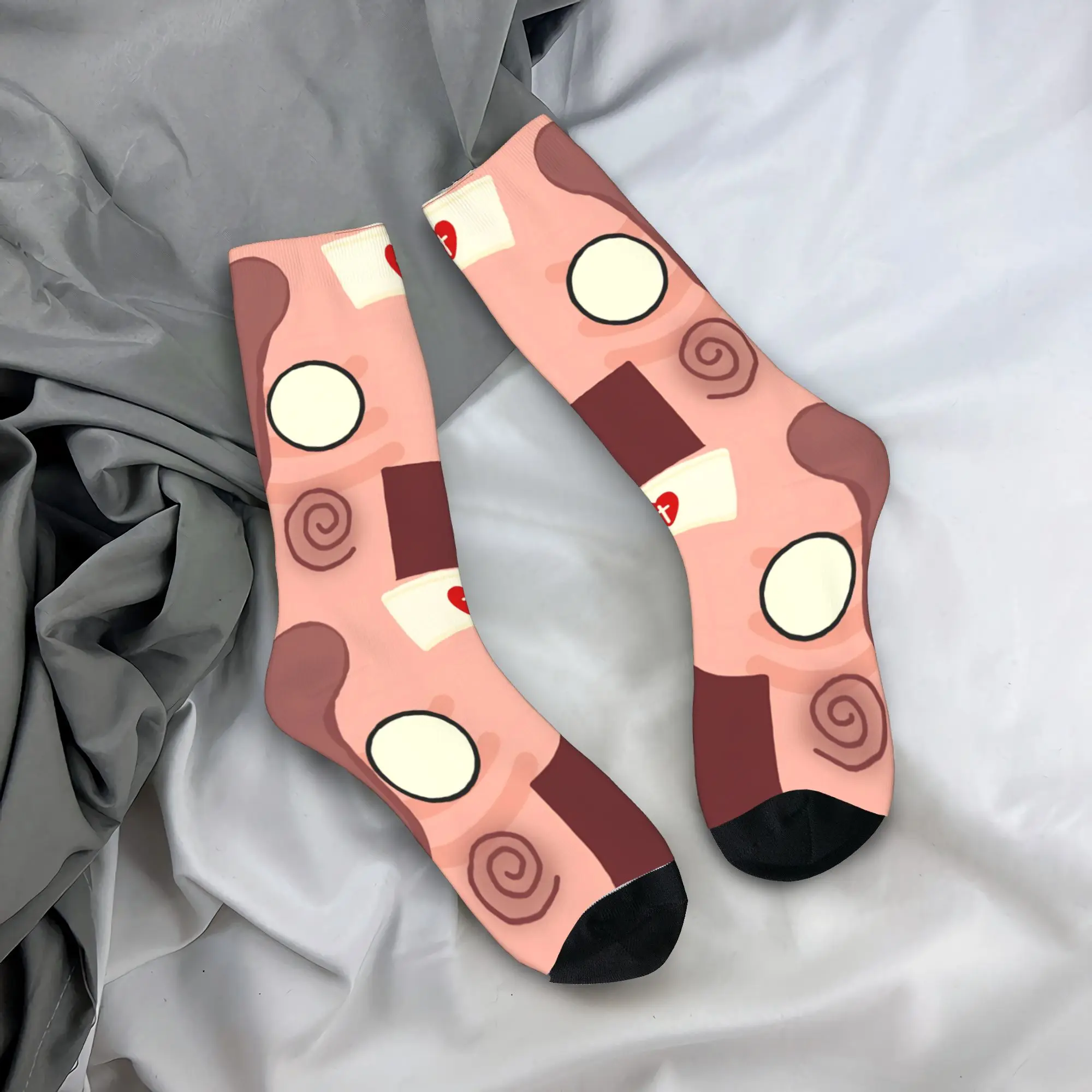 Animal Hospital Nurse Dog Simple Manga Stockings Korean Socks Women Men Quality Socks Spring Skateboard Anti Skid Socks Gift