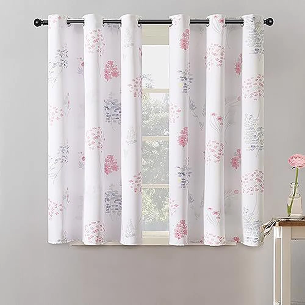 Bohemian floral blackout curtains living room bedroom balcony Shaoxing printed curtains finished products wholesale