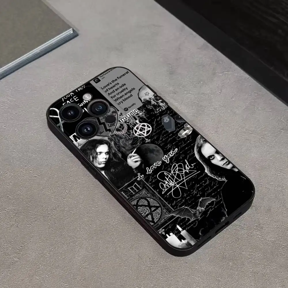 V-Ville V-Valo S Phone Case For iPhone 17,16,15,14,13,12,Pro,Max,Plus,E,SE4,Air,Mini Black Soft Cover