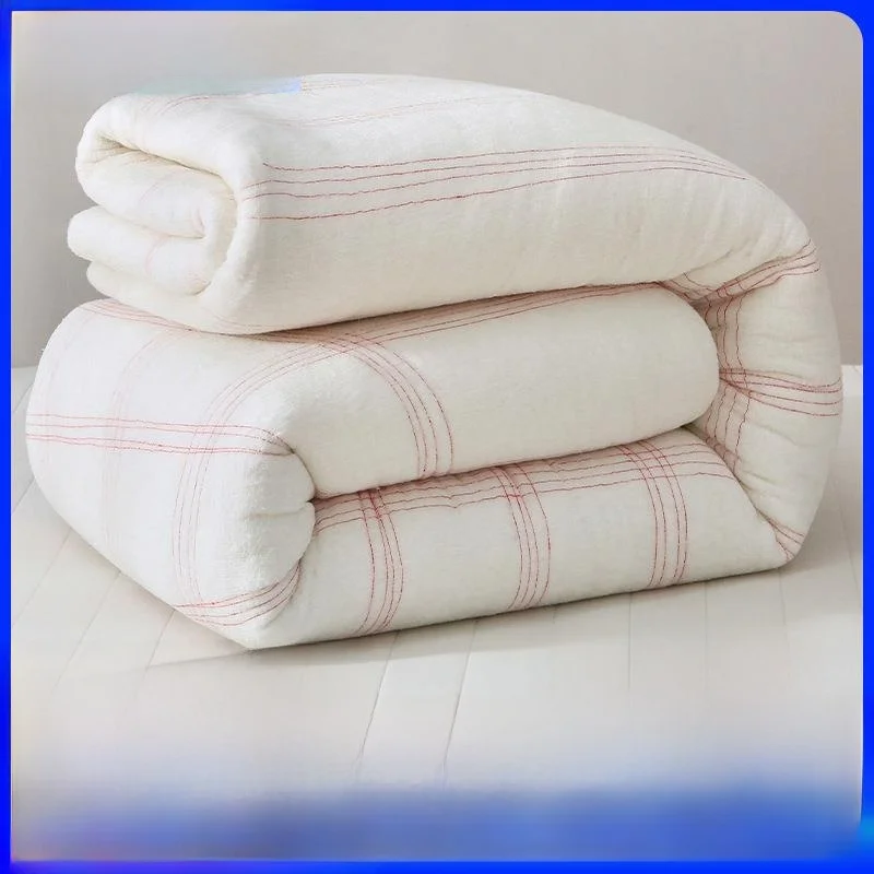 single-double-cotton-mattress-12-meters-bedding-pad-soft-matress-children-office-use-no-installation-required-polyester-fiber