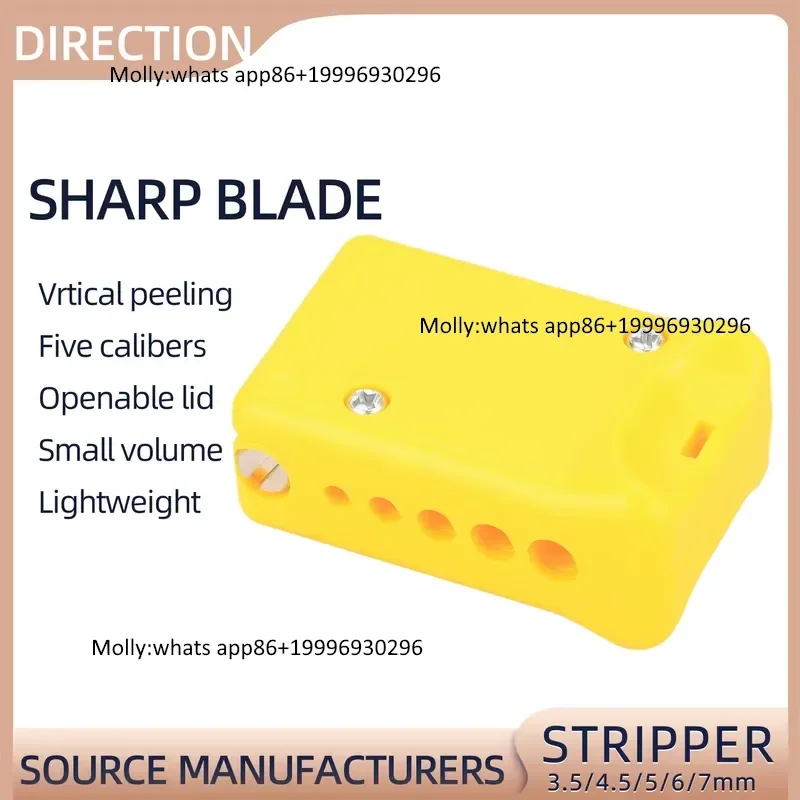 Optical Fiber Stripper Cable Jacket Stripper Optical Tool 3.5 to 7mm Longitudinal Beam Tube Loose Sleeve Optical Cable