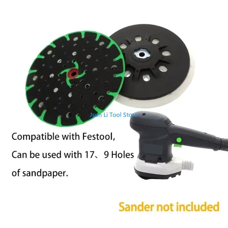 

Y08D Polishing Disc Compatible for w/ 6''/150mm Multi-Hole Sanding