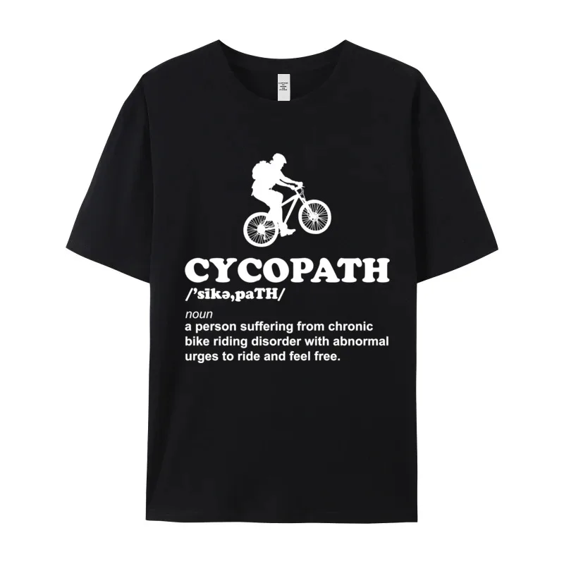 Summer T Shirt Special Crewneck Cycopath Definition ong S eeve Combed cotton Mens Tops & Tees Printing Short Sleeve Tshirts