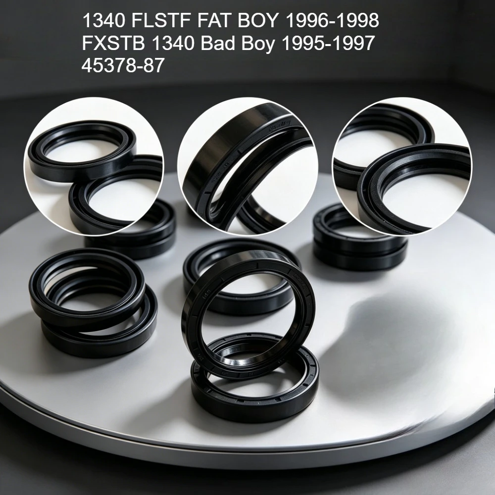

2pc/4pc/6pc 39x52x11 Front Fork Oil Seal For For HAR/LEY DAVI/DSON 45378-87 FXSTB Bad Boy 1995-1997 FLSTF FAT BOY 1340 1996-1998